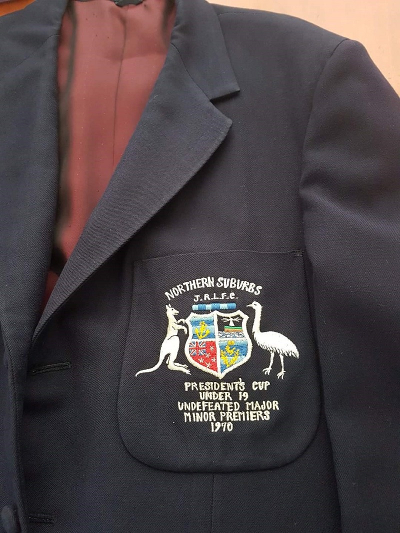 Barry Bussell'S Under 19's Blazer 1971