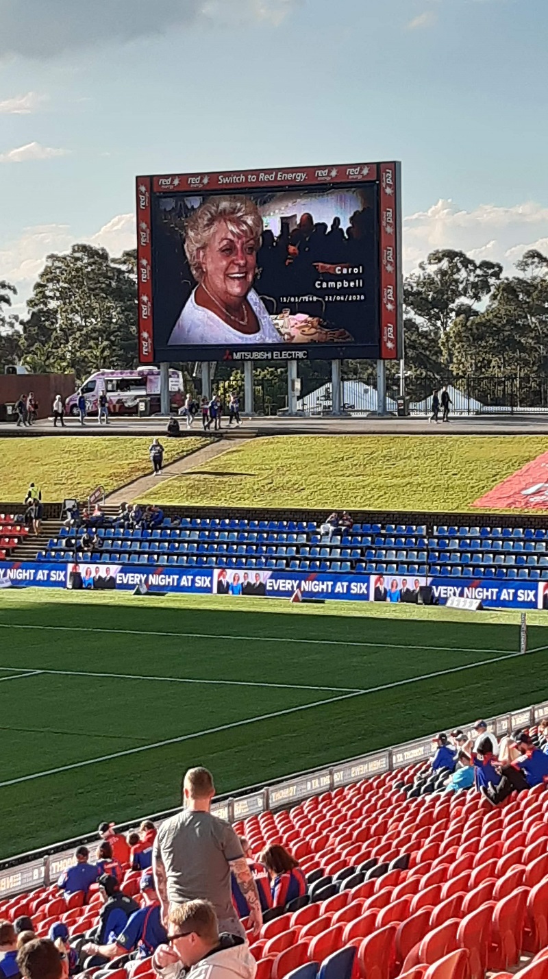 Carol Campbell passing July 2020.