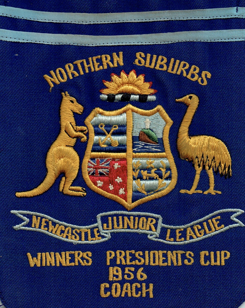 Charlie Smith Presidents Cup Coach 1956.