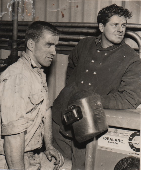 Jack Gill and Neil Hancock State Dockyard