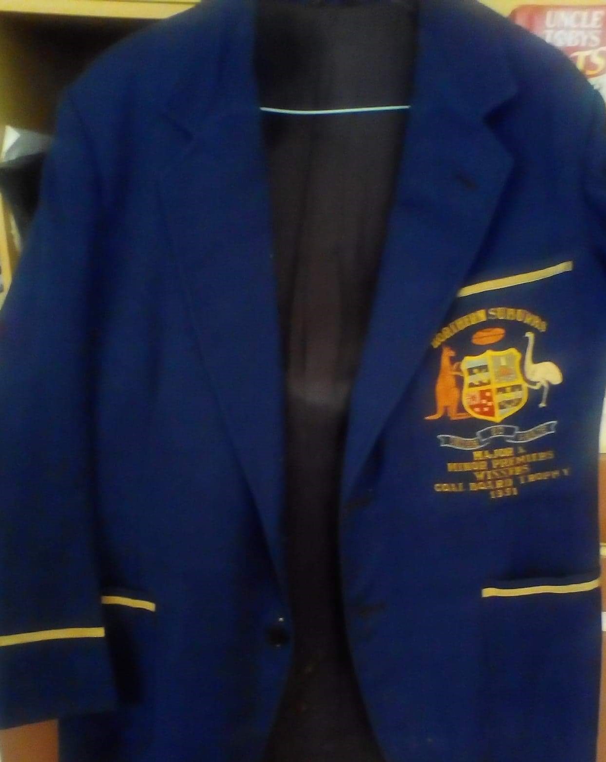 Jim Palmer's Presidents Cup Blazer 1951.