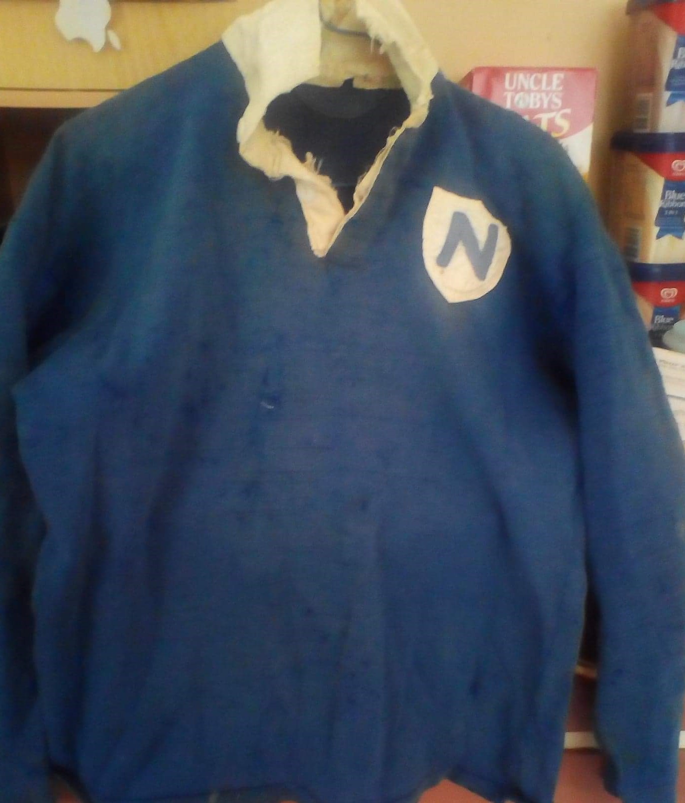 Jim Palmer's Under 20's Jersey 1951.