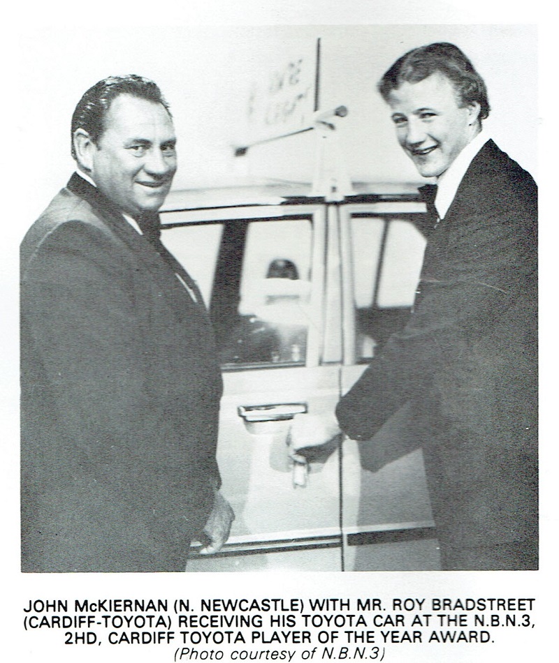 John McKiernan - Player of the year 1981.