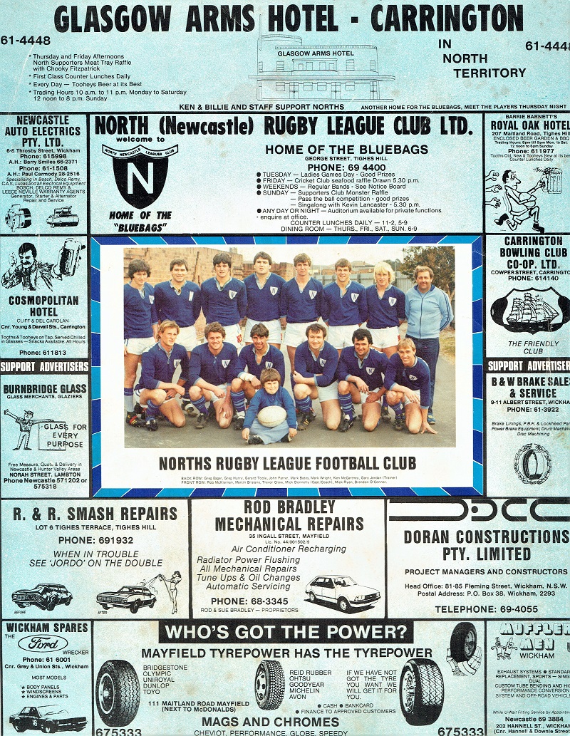 North Newcastle calender 1983