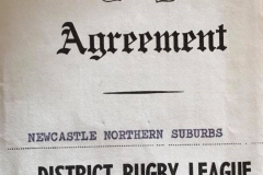 Ron Andrews 1974 Contract.