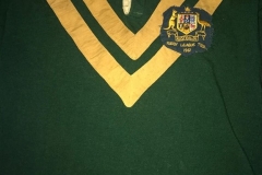 Bill Owen 1961 Australian Test Jumper.Thanks to the Owen Family.