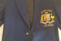 Bob Crane's Northern Suburbs 1951 Premiership Blazer.