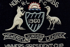 Charlie Smith Presidents Cup Coach 1960.