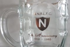 North Newcastle 75th Anniversary Glass 1985.