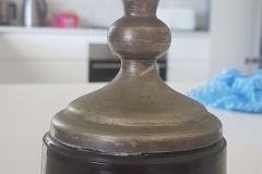 Trophy from Northern Suburbs presented to Bob Crane on representing Newcastle against England 1954