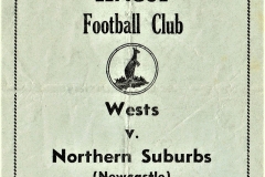 Western Suburbs (SYD) vs Northern Suburbs 1950.