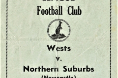 Western Suburbs (SYD) vs Northern Suburbs 1950.